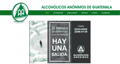 Desktop Screenshot of aaguatemala.org
